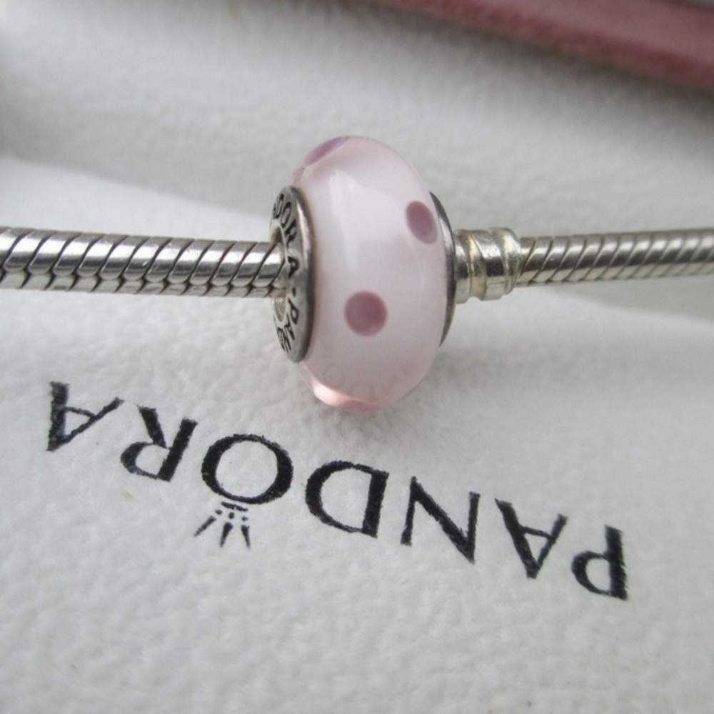 Pandora Pink Polka Dot Charm